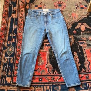 Everlane high rise ankle jean